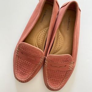 G.H. Bass Pink Leather Val Loafer
